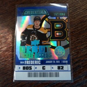 2019-2020 credentials debut ticket access Matt Roy