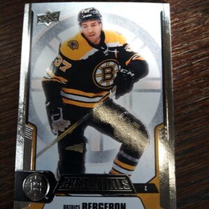2019-2020 credentials patrice Bergeron