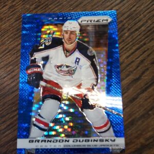 2013-14 panini prizm Brandon Dubinsky blue