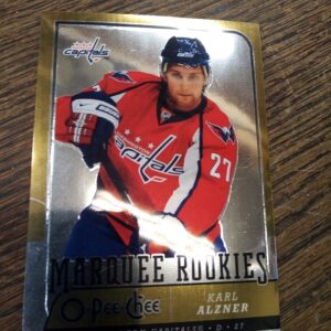 2008-09 UD OPC marquee rookies Karl Alzner
