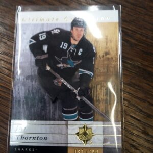 2011-12 UD Joe Thornton ultimate collection x/399