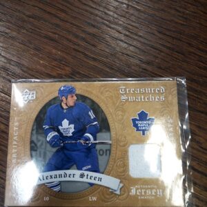 2008-09 UD artifacts jersey treasured swatches Alexander Steen