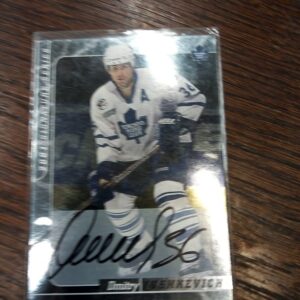 2001 ITG singature series NHLPA Dmitry Yushkevich