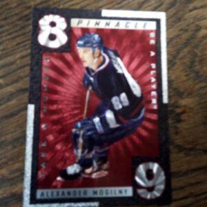 1998 pinnacle Take a Number Alexander Mogilny be a player