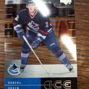2001-02 UD Daniel Sedin ice