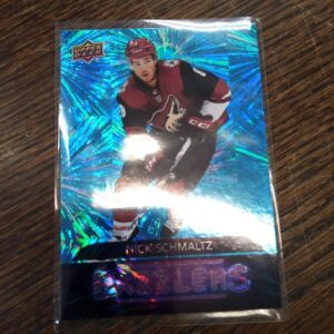 2020-21 UD series 1 dazzlers pink Nick Schmalts