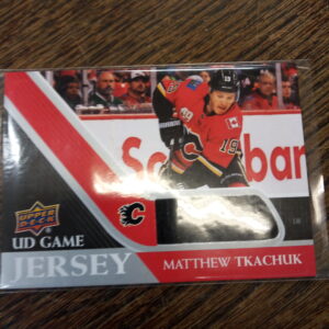 2020-21 UD series 1 jersey Matthew Tkachuk