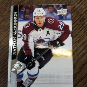 2020-21 UD series 1 Nathan MacKinnon