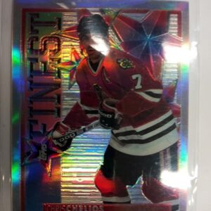 1995-96 Topps Finest Chris Chelios refractor