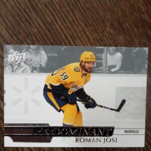 2020-21 UD series 1 Predominant Roman Josi