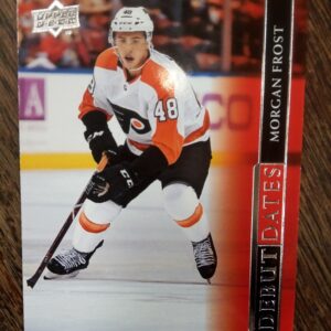 2020-21 UD series 1 Debut Dates Morgan Frost