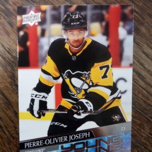 2020-21 UD series 1 Young Guns Pierre-Olivier Joseph