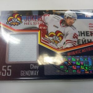 2016-2017 KHL Authentic Materials Chay Genoway