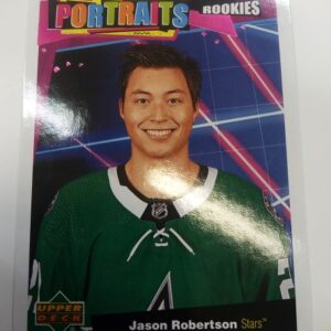 2020-2021 Upper Deck Portraits Rookies Jason Robertson