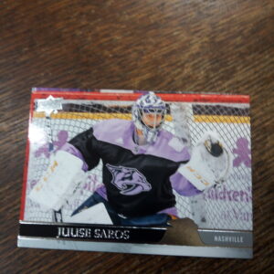 2020-21 UD series 1 Juuse Saros