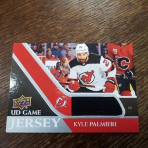 2020-21 UD series 1 Kyle Palmieri jersey