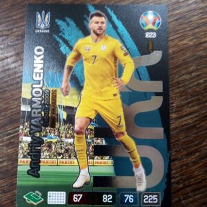 UEFA euro 2020 panini Andriy Yarmolenko debut 2009 fans favourite
