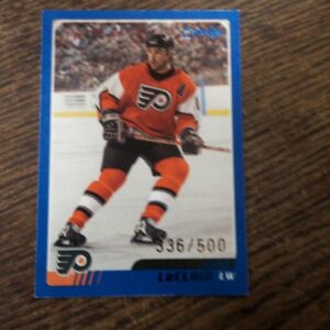 2003-04 Topss OPC John Leclair blue