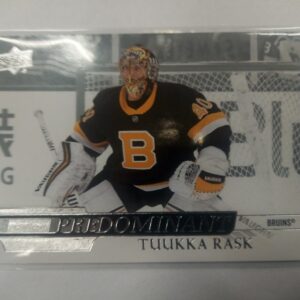 2020-2021 Upper Deck Series 1 Hockey Predominant Tuukka Rask