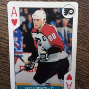 1995-96 Bicycle Sports Collection Eric Lindros (NHL Hockey Aces)