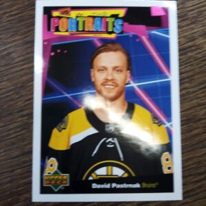 2020-21 Upper Deck Series 1 portraits Pasternak