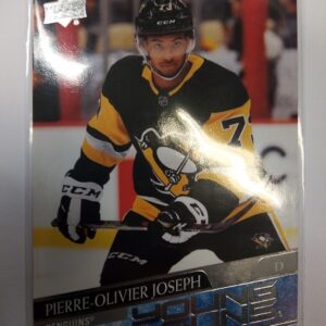 2020-21 Upper Deck Series 1 Hockey Young Guns Pierre-Olivier Joseph