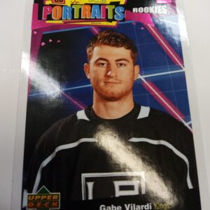 2020-2021 Upper Deck Series 1 Portraits Gabe Vilardi