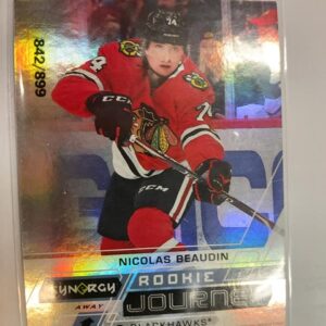 2020-21 Synergy Rookie Journey Nicolas Beaudin /899