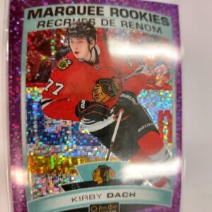 2019-20 O-pee-chee Platinum Kirby Dach Marquee Rookies Violet Pixels /999
