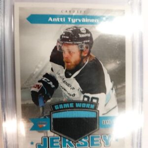 2020-21 Cardset Game Worn Jersey Antti Tyrväinen jersey x/128