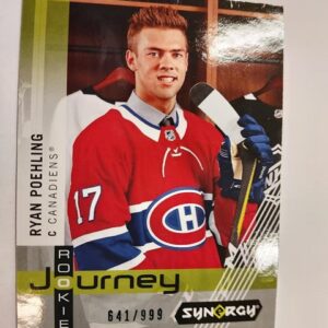 2020-21 Synergy Rookie Journey /999 Ryan Poehling