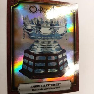 2008-09 O-pee-chee Frank Selke Trophy 3 x jere Lehtinen