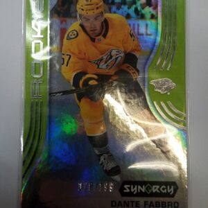 2019-2020 Upper Deck Synergy Rookie Dante Fabbro