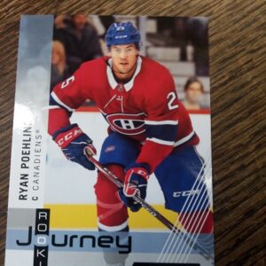 2019-2020 Upper Deck Synergy rookie journey Ryan Poehling