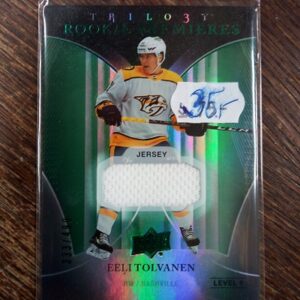 2018-19 UD Eeli Tolvanen (Rookie Premiers) Jersey