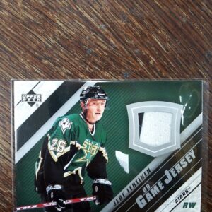 2005-06 UD Series 2 Hockey Jere Lehtinen (Game Jersey)