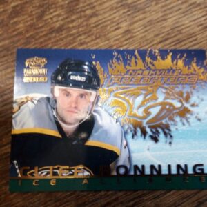 2000 panini paramount Cliff Ronning ice alliance