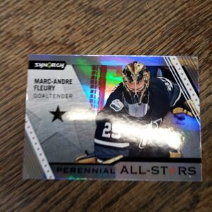2020-21 UD synergy Marc-Andre fleury perennial all stars