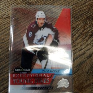 2020-21 UD synergy exceptional young stars Cale Makar