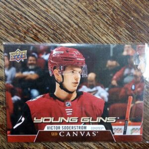 2020-21 UD Series 1 Hockey Victor Soderstrom (Young Guns, Canvas)