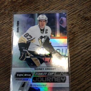 2020-21 UD synergy Stanley cup journey Sidney Crosby