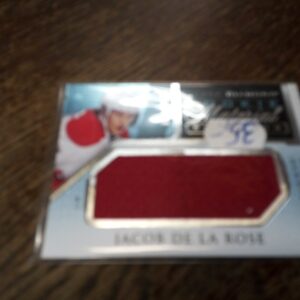 2015-16 black diamond rookie meterial placecard Jacob De Rose