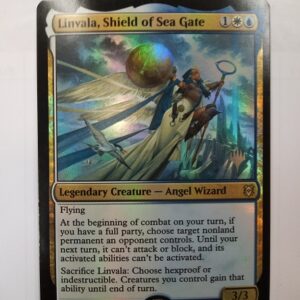 Linvala, Shield of Sea Gate - Foil, Planeswalker promo