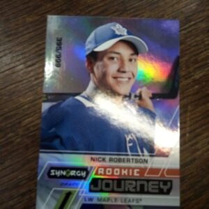 2020-21 Synergy Rookie journey Nick Robertson