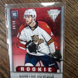 2013-14 Panini Titanium Hockey Quinton Howden (Rookie)