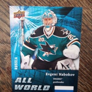 2009-10 UD Evgeni Nabokov (All World Team)