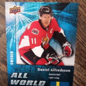 2009-10 UD Daniel Alfredsson (All World Team)