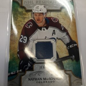 2020-2021 Upper Deck Artifacts NHL Remnants Nathan MacKinnon