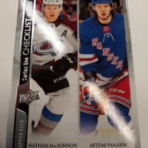 2020-2021 Upper Deck Series 1 Nathan MacKinnon/Artemi Panarin