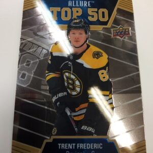 2019-2020 Upper Deck Allure Top 50 Trent Frederic